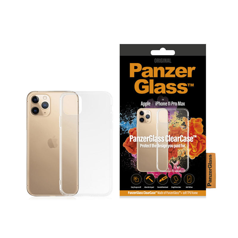 Гръб PanzerGlass за IPhone 11 Pro Max Clear Case -...