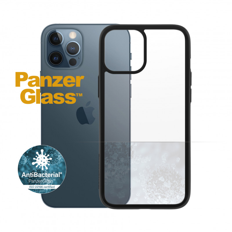 Гръб PanzerGlass за IPhone 12 Pro Max 6.7" - Черна Рамка, 117935