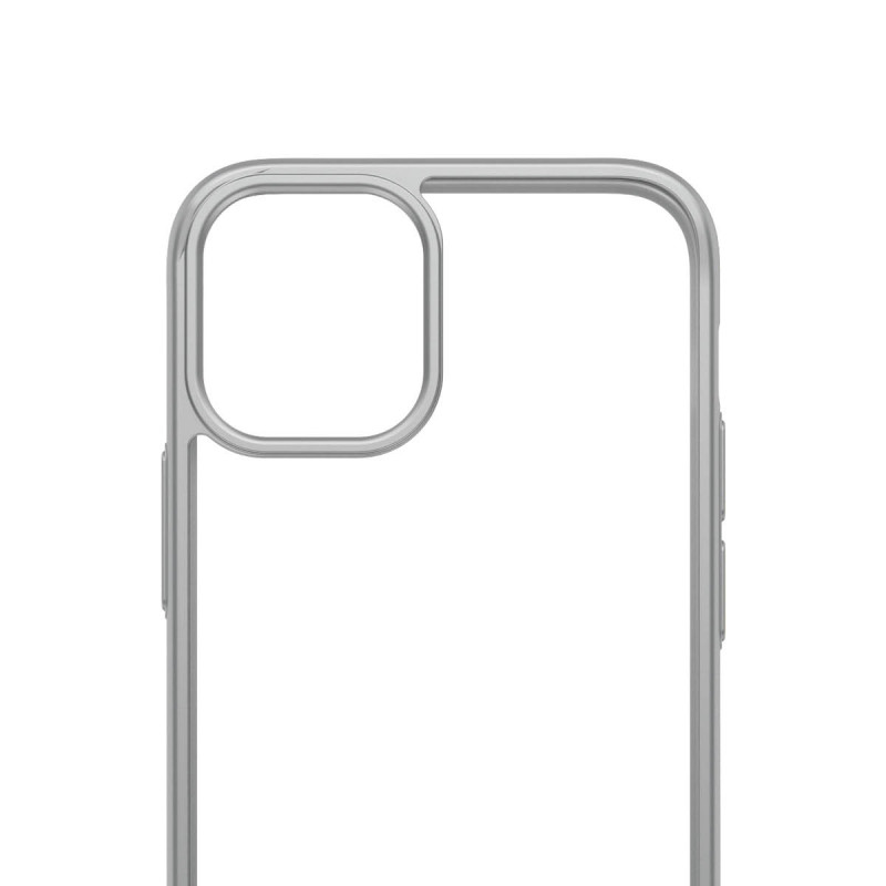 Гръб PanzerGlass за IPhone 12 mini, ClearCase - Сива рамка