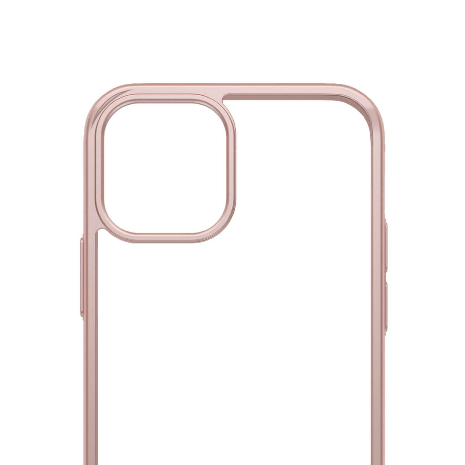 Гръб PanzerGlass за IPhone 12 / 12 Pro, ClearCase - Rose Gold рамка