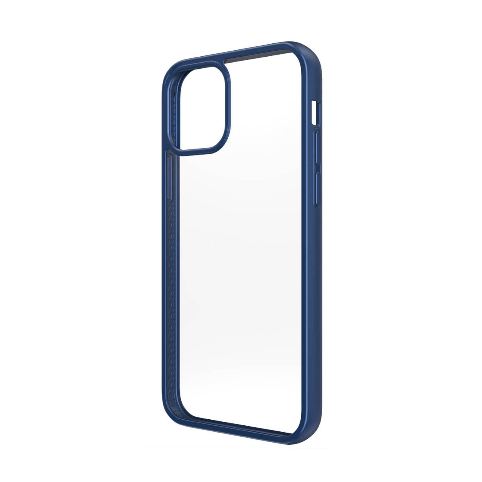 Гръб PanzerGlass за IPhone 12 mini, ClearCase - Синя рамка