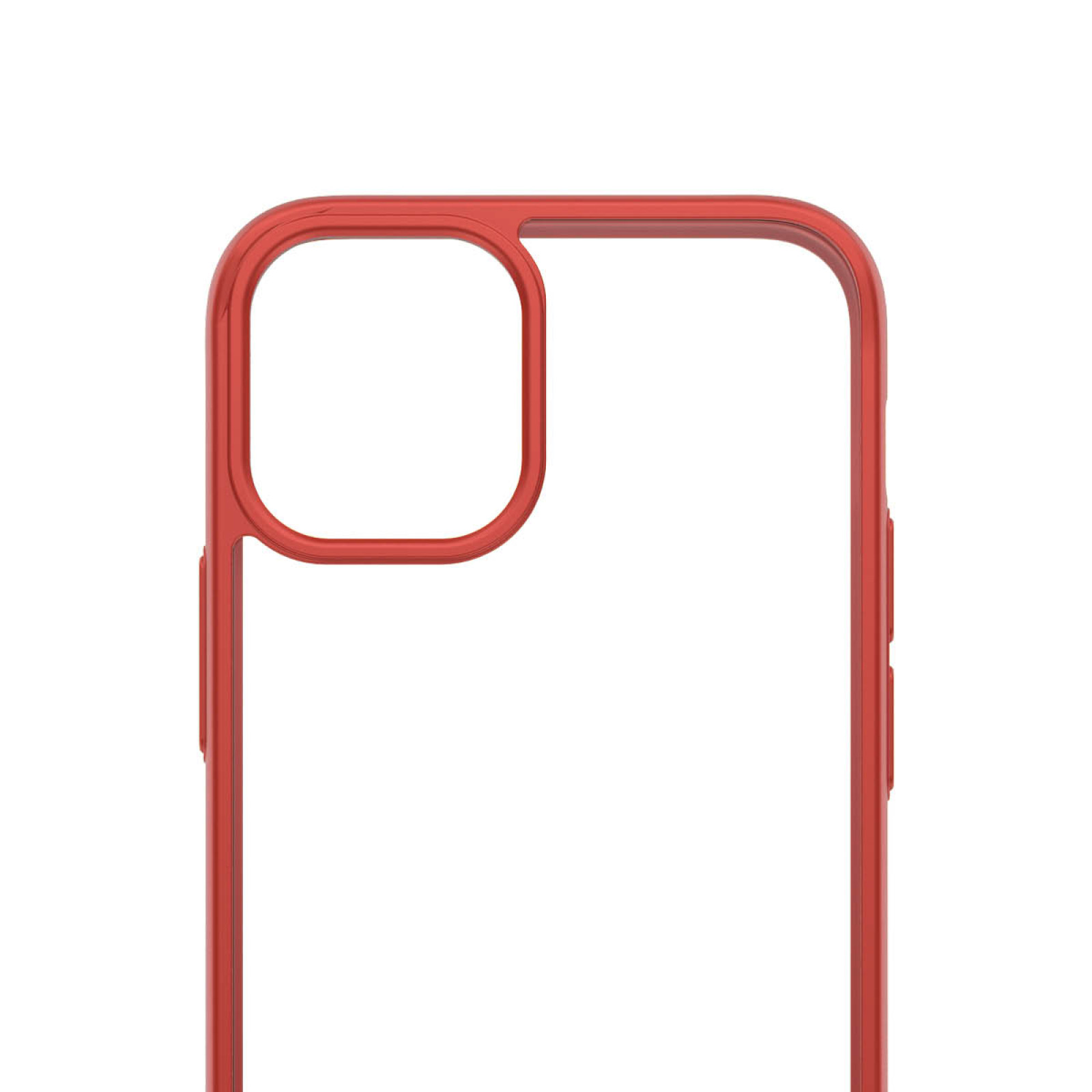Гръб PanzerGlass за iPhone 12 mini, ClearCase - Червена рамка - iPhone 12 mini | Phoneplay.bg