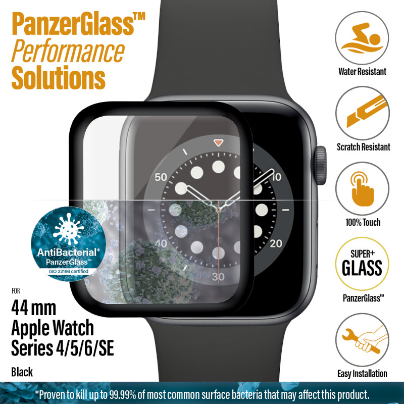 Стъклен протектор PanzerGlass за Apple Watch 4/5  Безцветен