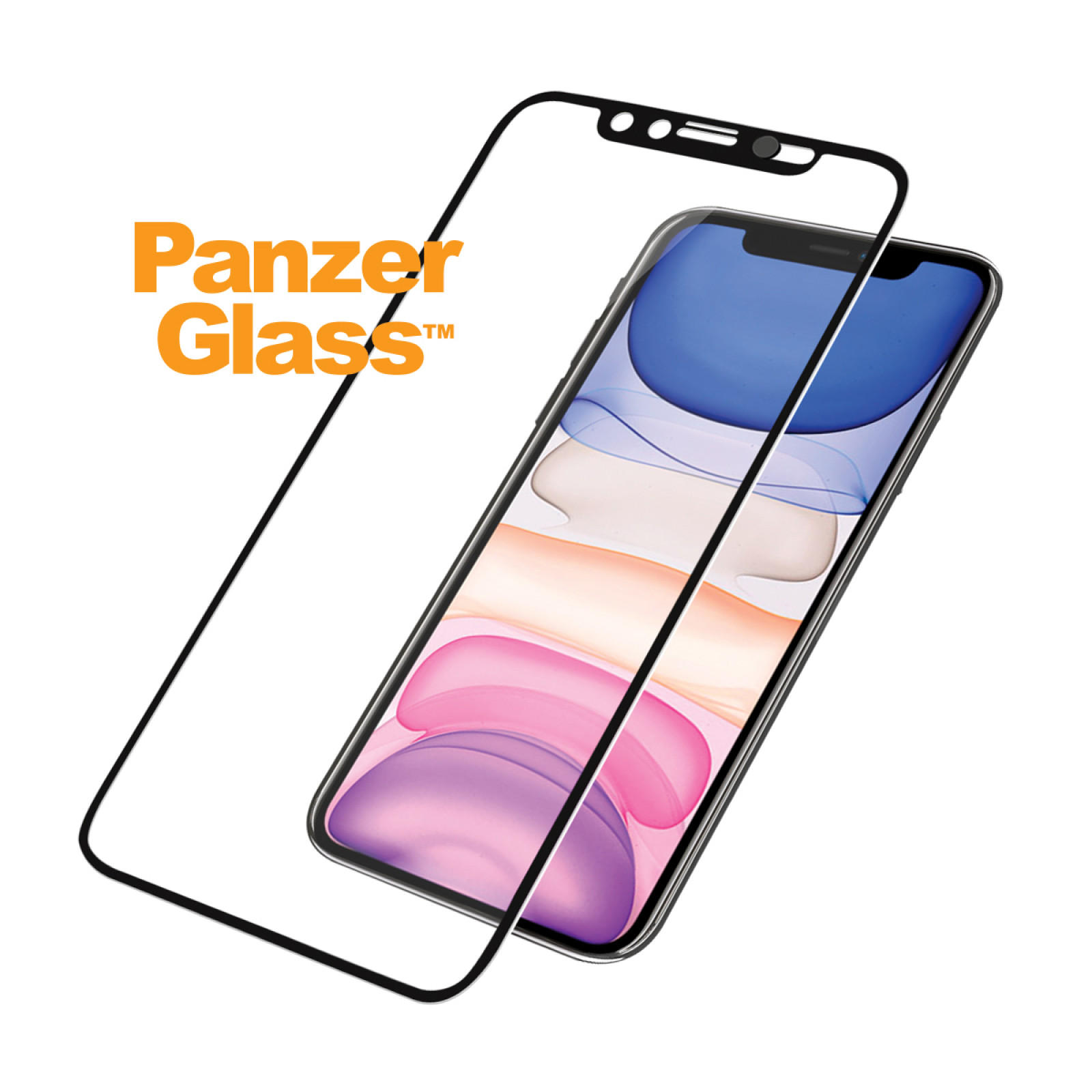 Стъклен протектор PanzerGlass за Apple iPhone 11/iPhone XR Case Friendly CamSlider Черен