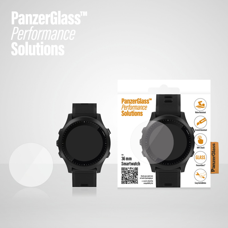 Стъклен протектор Smart watch 36mm Panzerglass, 117073