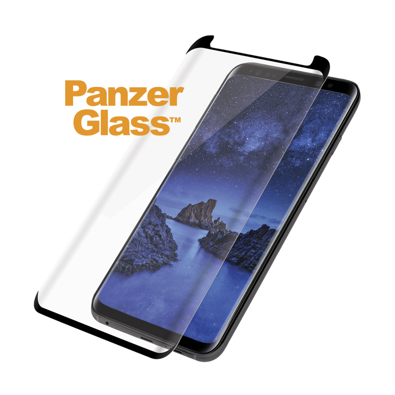 Стъклен протектор PanzerGlass за Samsung Galaxy S9 Case Friendly Черен
