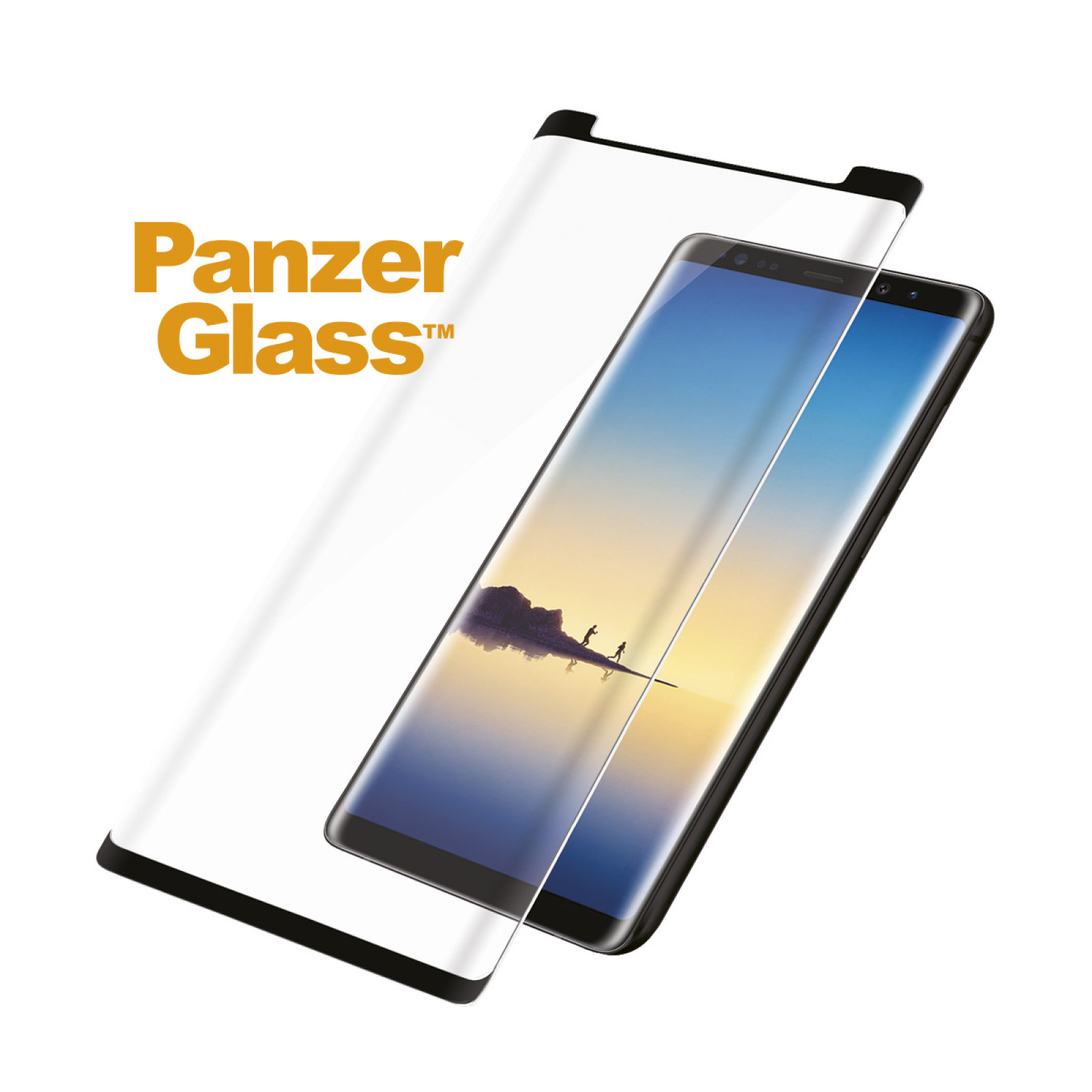 Стъклен протектор PanzerGlass за Samsung Galaxy Note 9 Case Friendly Черен