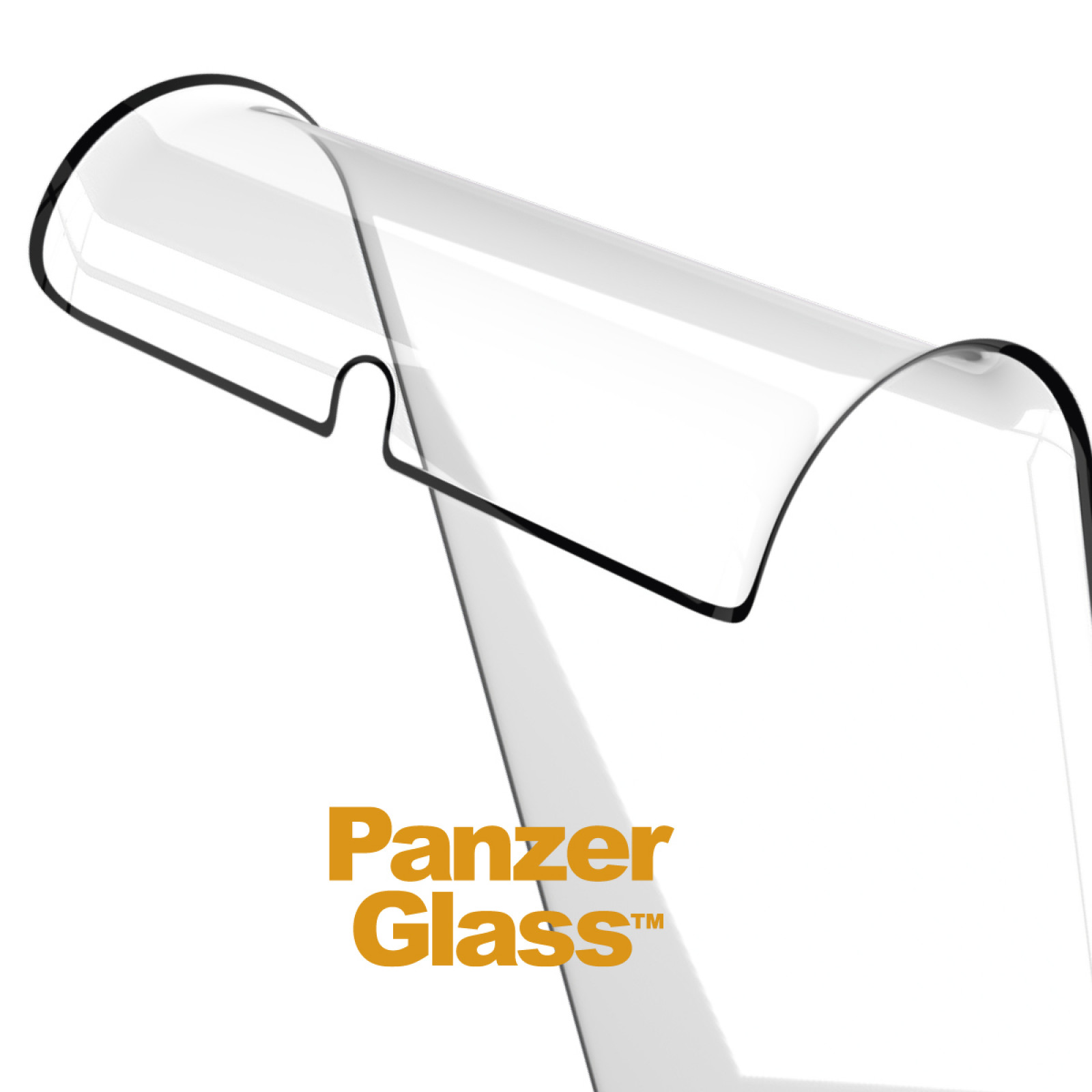 Стъклен протектор PanzerGlass за Samsung Galaxy S20 Plus Case Friendly Черен/Прозрачен