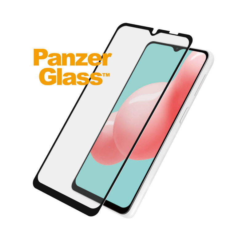 Стъклен протектор PanzerGlass за Samsung A32 5G , CaseFriendly - Черен