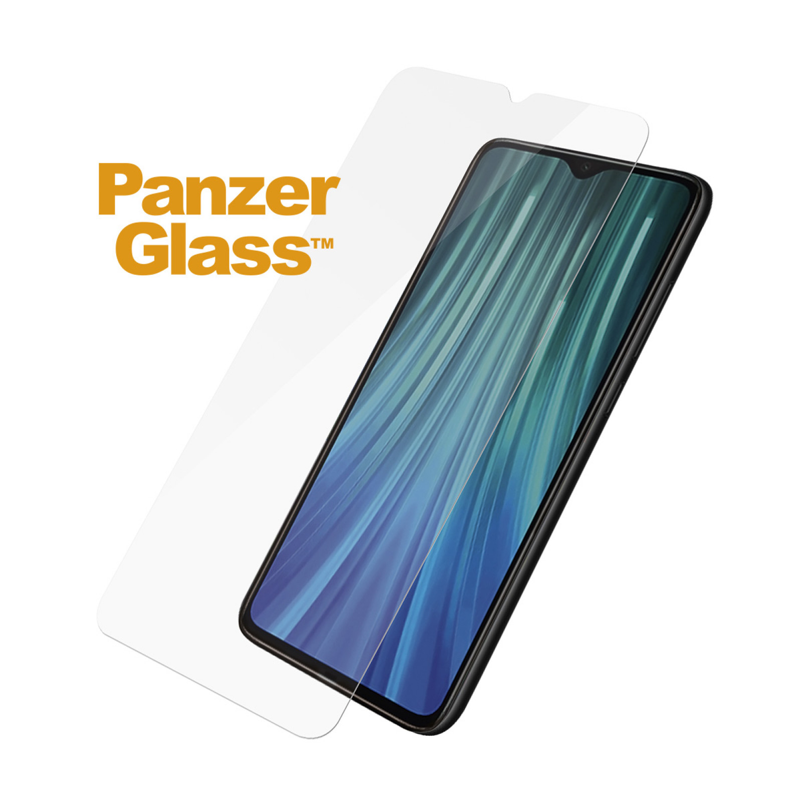 Стъклен протектор PanzerGlass за Xiaomi Redmi Note 8 Pro Case Friendly Черен