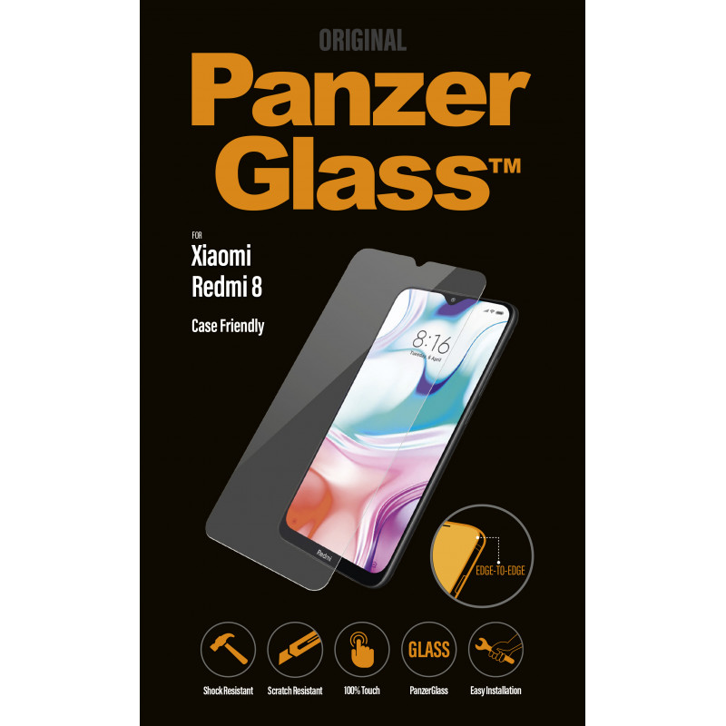 Стъклен протектор PanzerGlass за Xiaomi Redmi 8  Безцветен