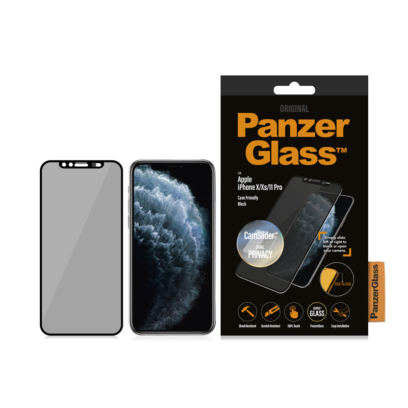 Стъклен протектор PanzerGlass за Apple iPhone X/Xs...