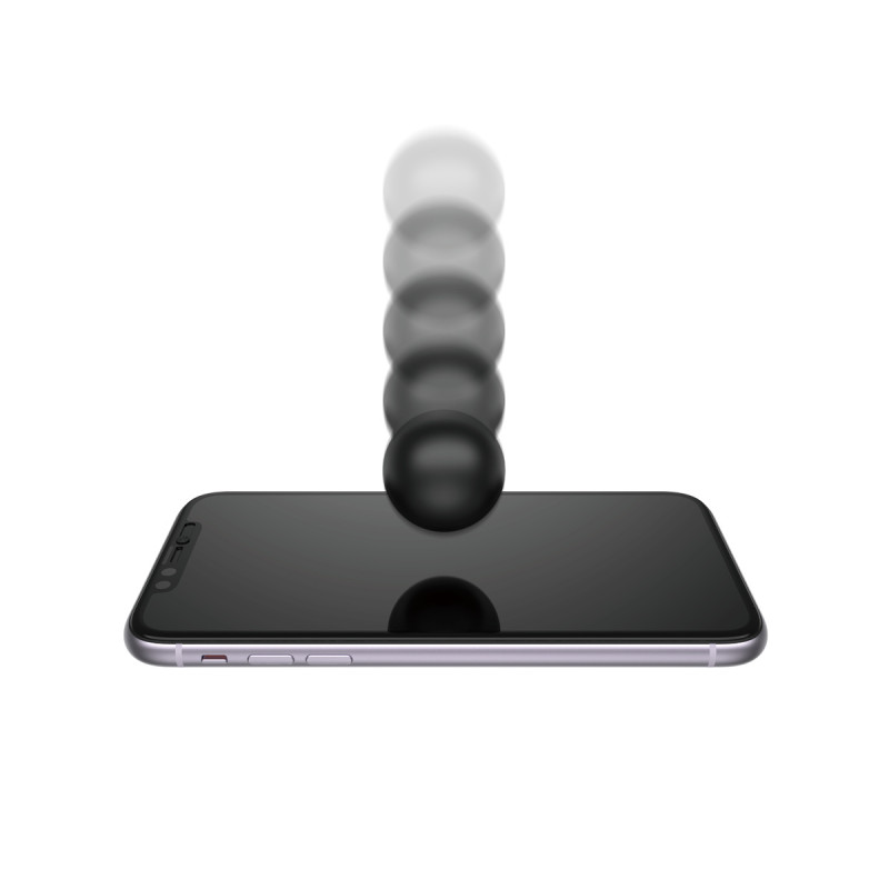 Стъклен протектор PanzerGlass за Apple iPhone 11/iPhone XR Case Friendly Privacy CamSlider, Черен