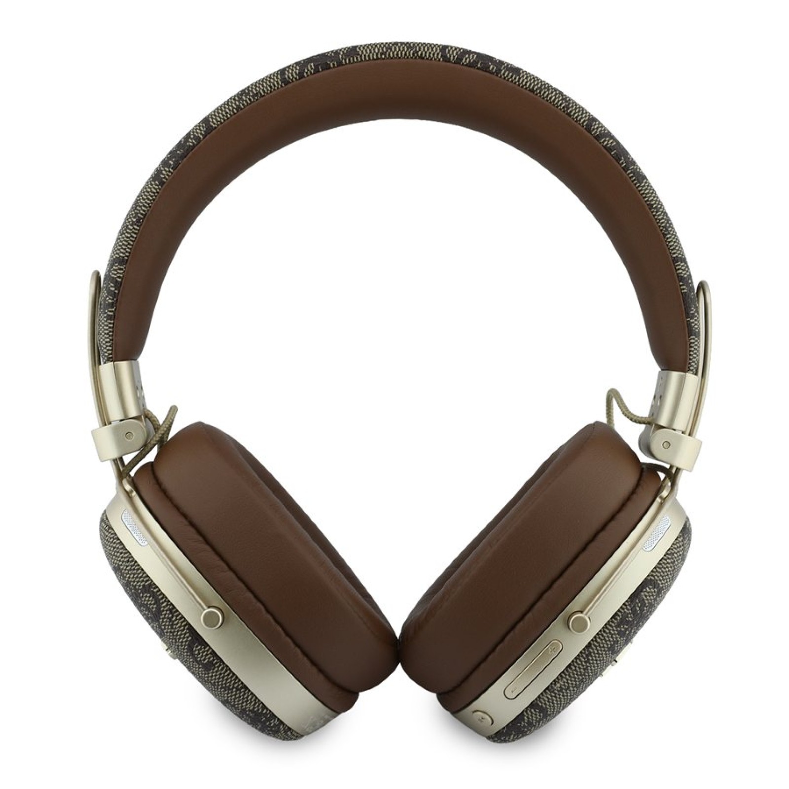 Bluetooth слушалки Guess ENC Metal 4G Script Logo - Кафяви - Bluetooth слушалки | Phoneplay.bg
