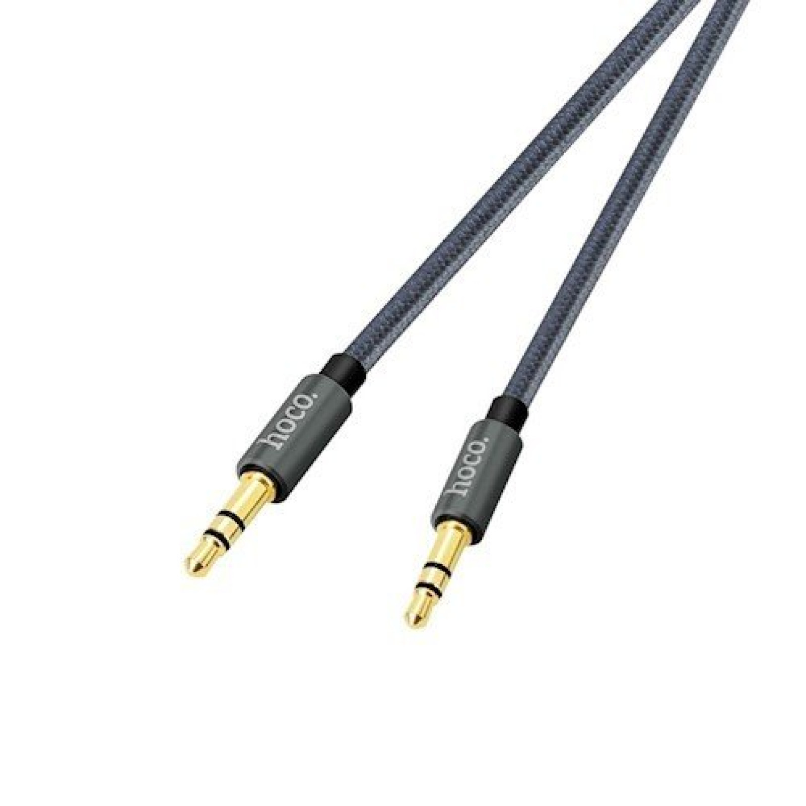 Аудио кабел Hoco UPA03 Noble sound series AUX audio cable 3.5  - Сив