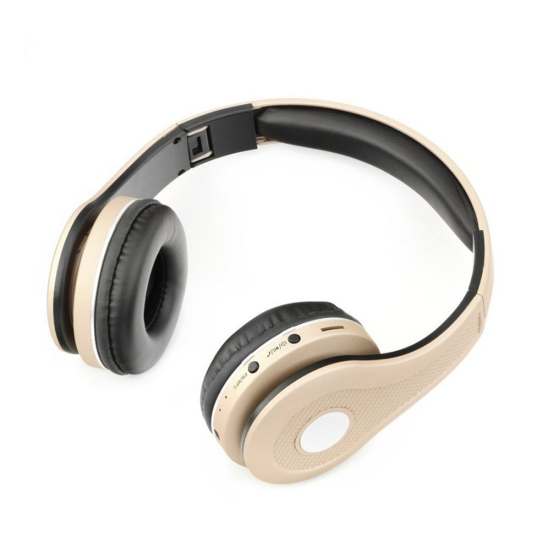 Bluetooth слушалка stereo earphones MS-K5 златисти...