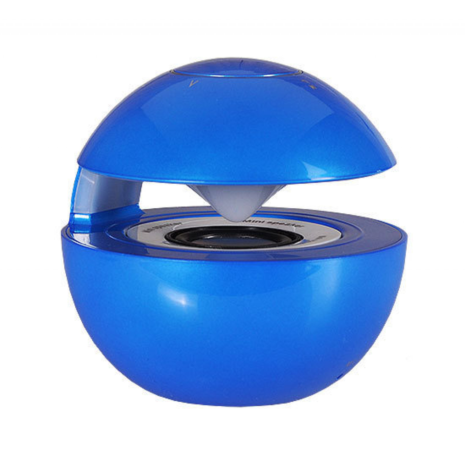 Bluetooth колона - LED BALL синя