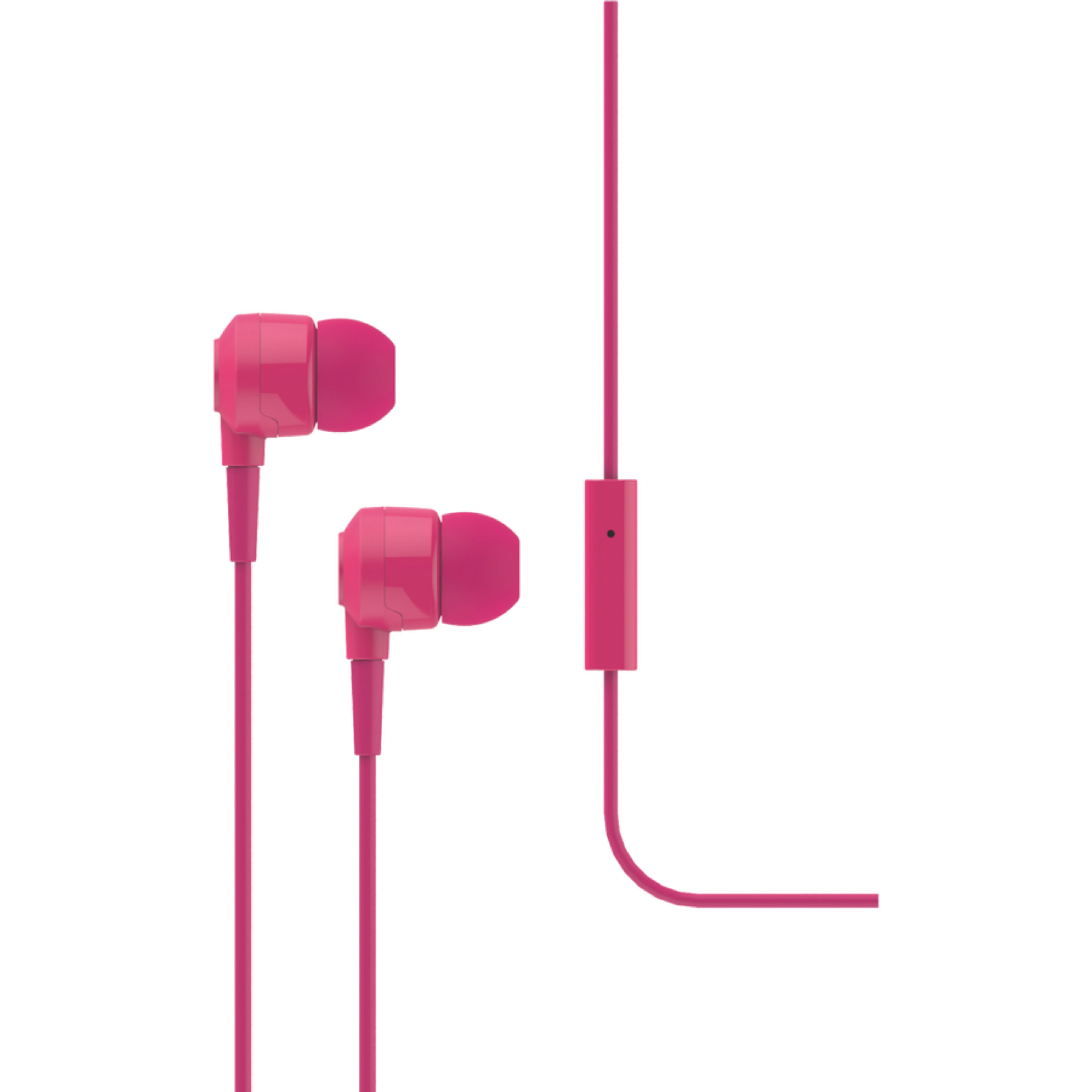 Слушалки J10 In-Ear Headphones with Microphone - Розови