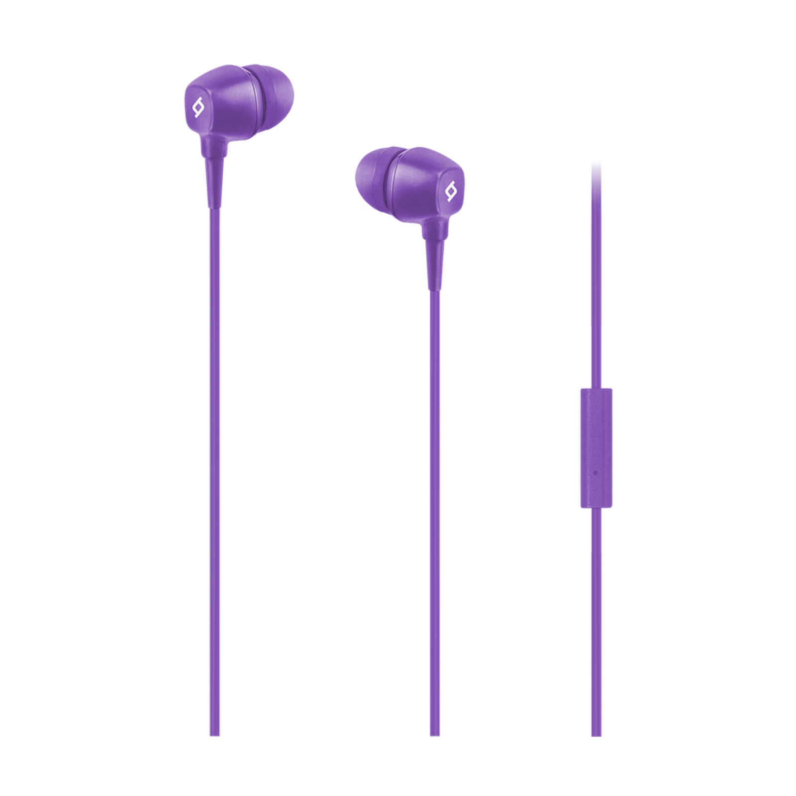 Слушалки Pop In-Ear Headphones with Microphone , 3.5mm  - Лилави, 117949