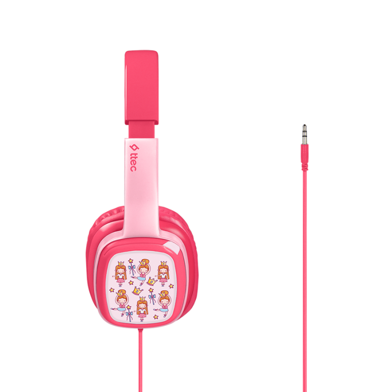Слушалки ttec SoundBuddy  Kids On-Ear Wired Headphones - Розови