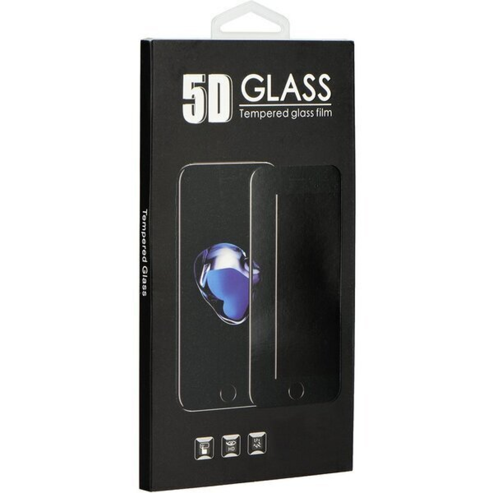 Стъклен протектор 5D Full Glue Tempered Glass - for Samsung Galaxy A41 black
