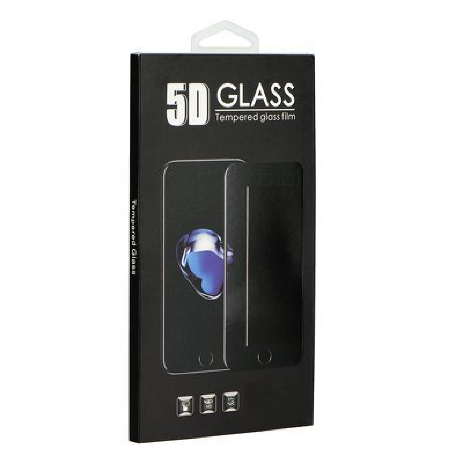 Стъклен протектор Forcell за Samsung Galaxy A10/M10/M20 5D Full Glue Прозрачен