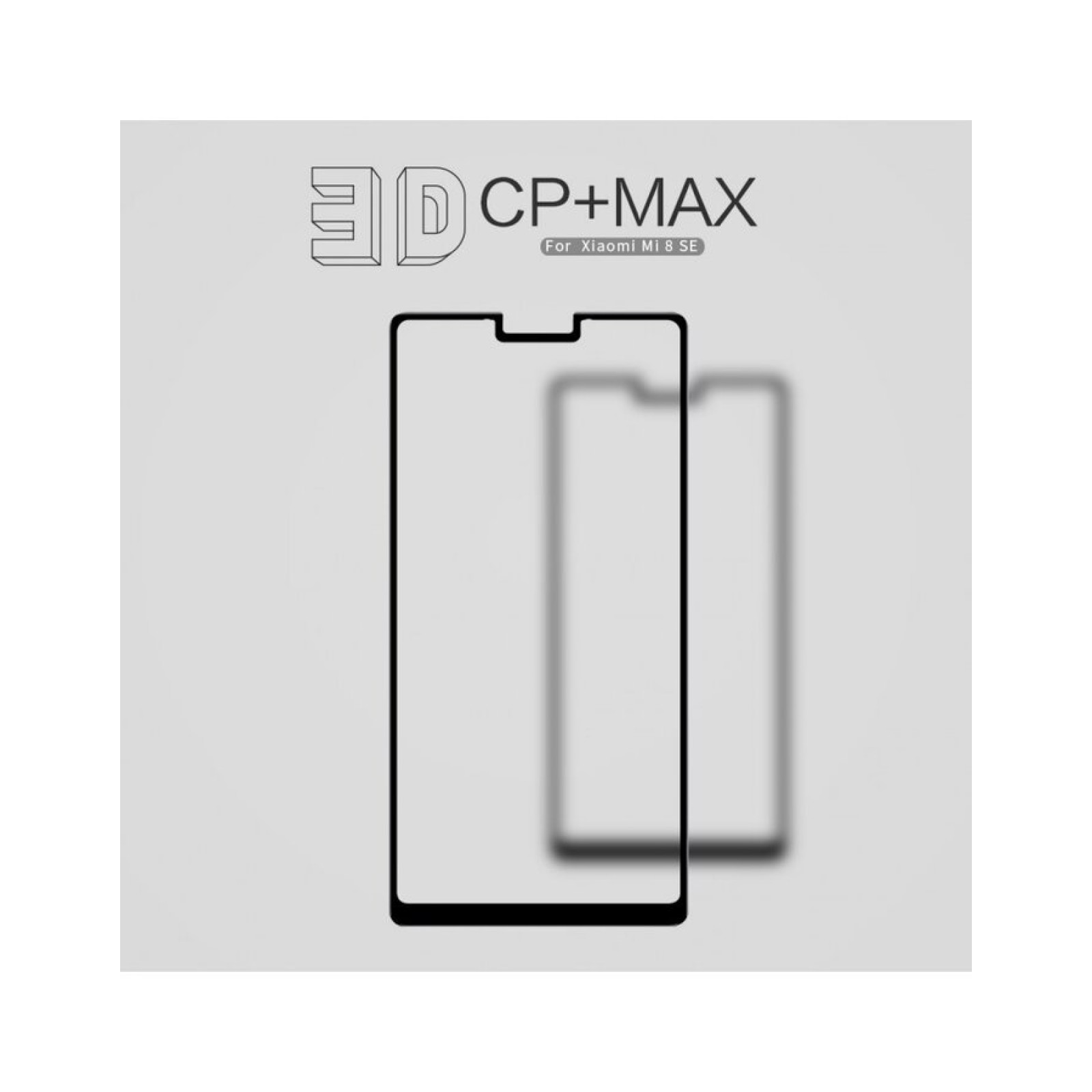 Стъклен протектор Nillkin за Apple iPhone 6/6S/7/8/SE 2020/SE2022 CP+ MAX Черен