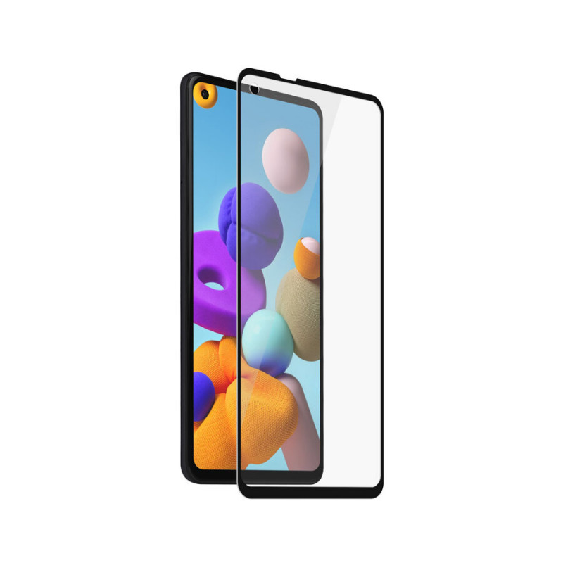 Стъклен протектор Safe. за Samsung Galaxy A21s Case Friendly Прозрачен