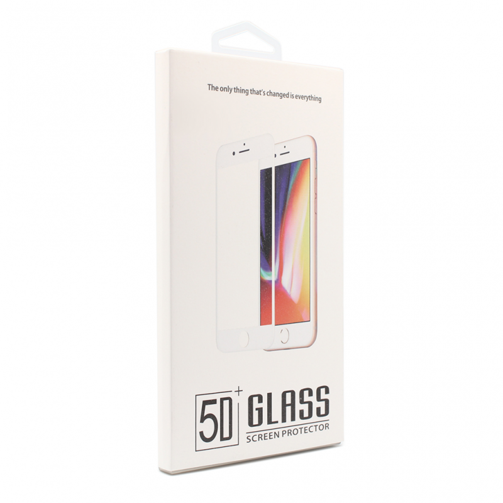 Стъклен протектор Teracell за Apple iPhone 11/iPhone XR 5D Full Glue Бял