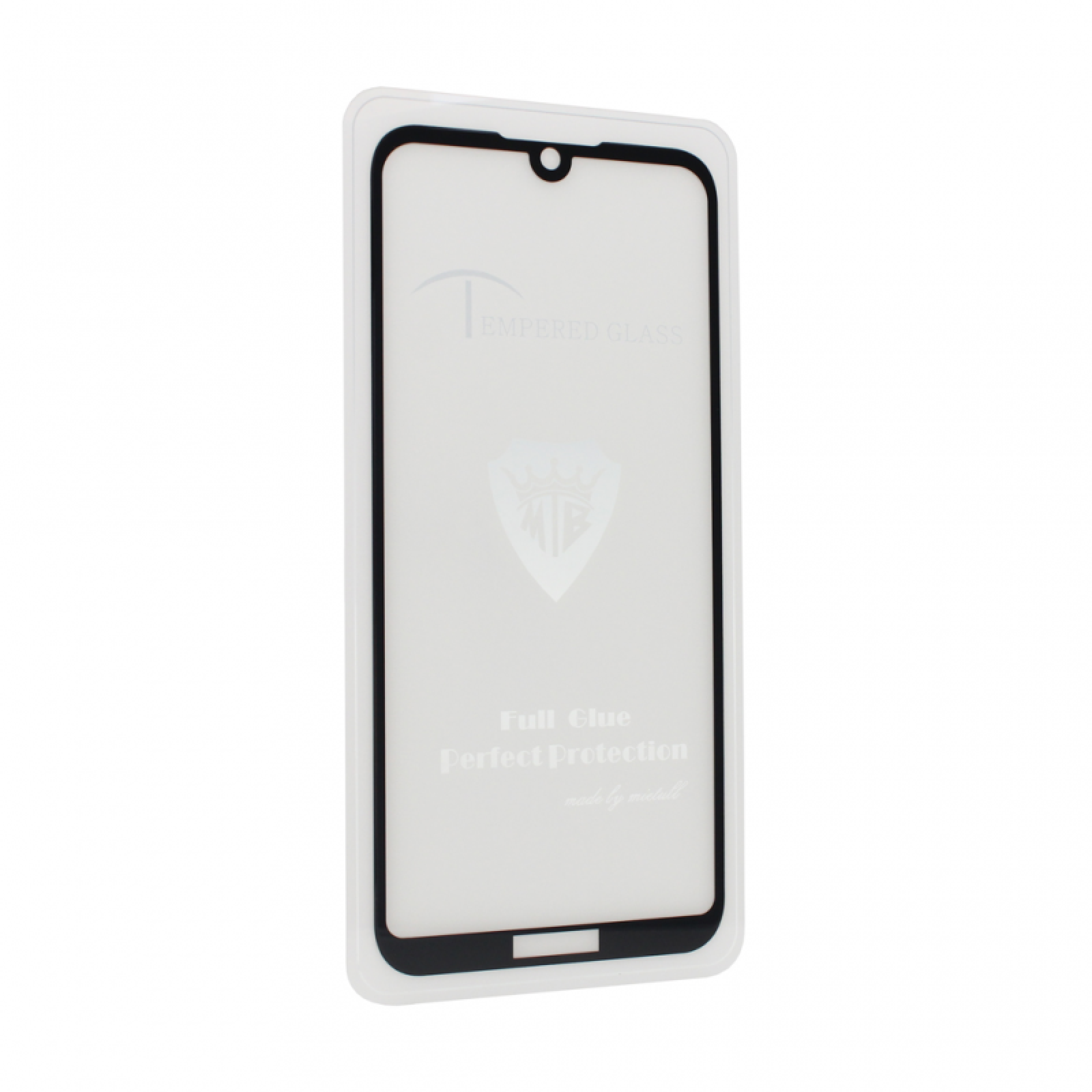 Стъклен протектор Teracell за Huawei/Honor Y5 (2019) 5D Full Glue Черен