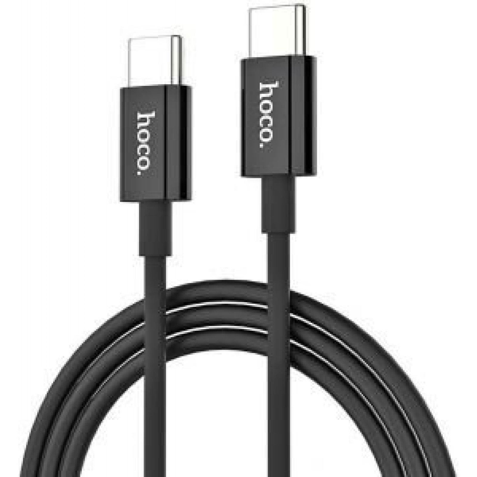 Data кабел Hoco X23 Skilled type-c to type-c charging data cable- Черен