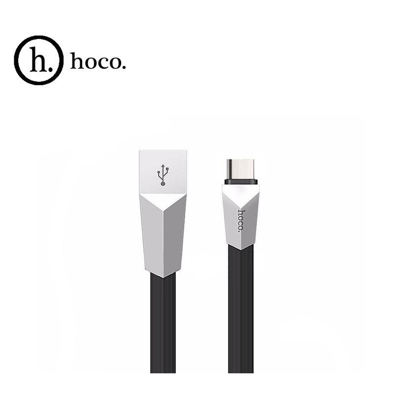Data кабел Hoco X4 Zinc Alloy rhombus type-c USB C...