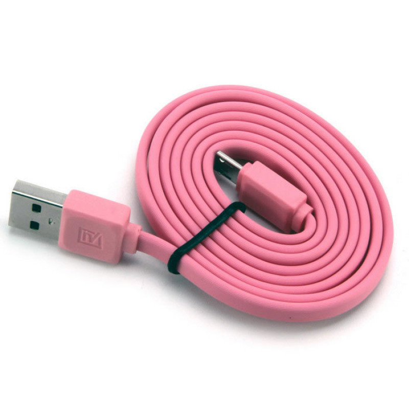Дата кабел Remax Fast micro USB розов 1m