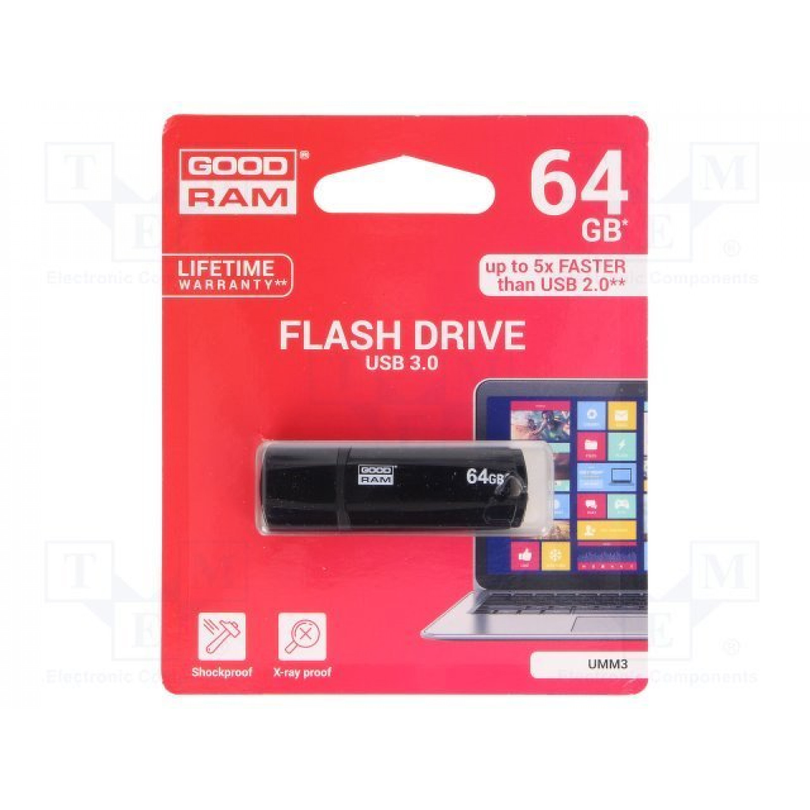 Флашка GOODRAM UMM3 Pendrive - 64GB USB 3.0