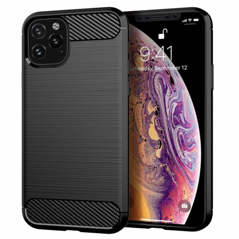 Гръб Forcell Carbon за Iphone 11 Pro 5,8" - Черен