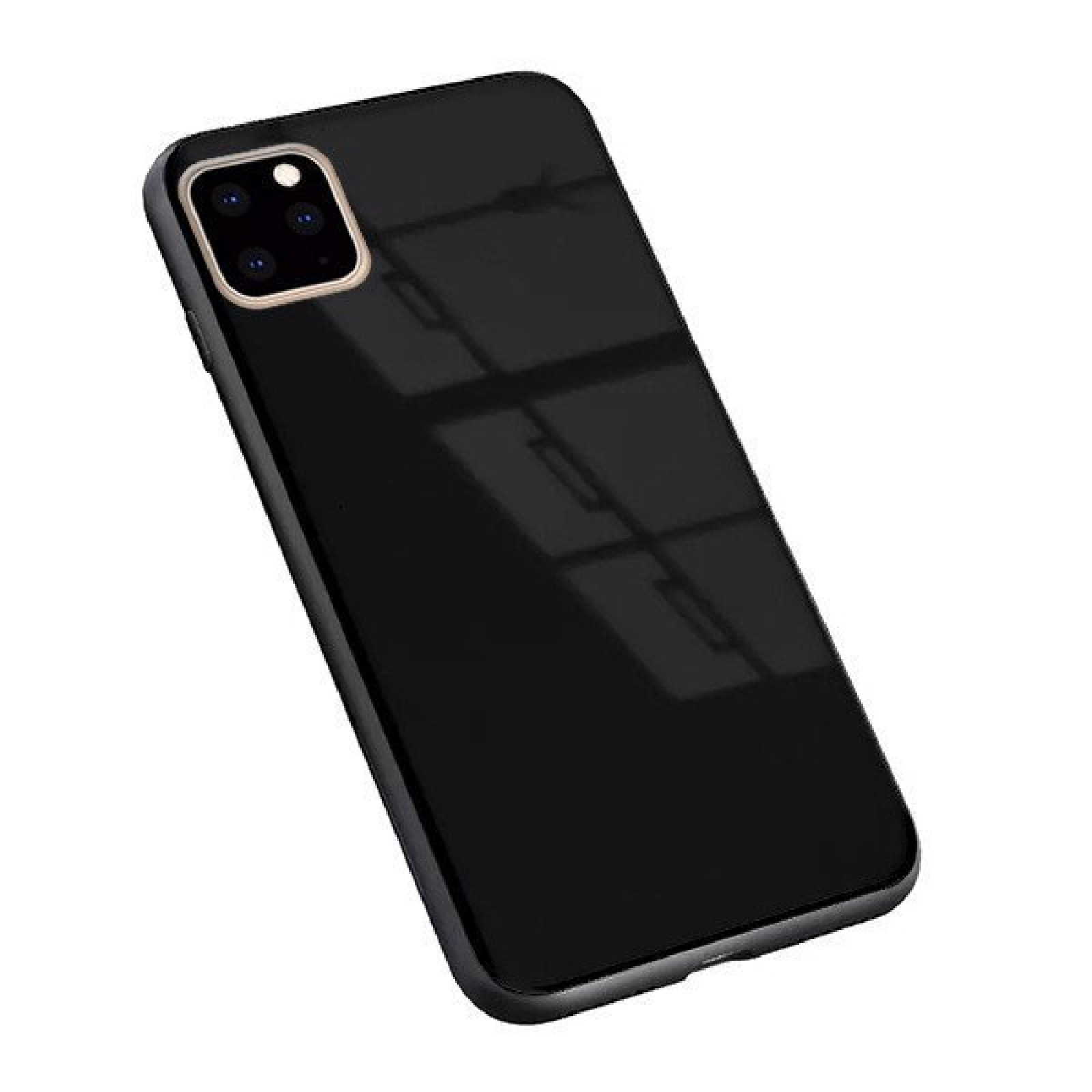 Гръб GLASS за Iphone 11 Pro 5,8" - Черен