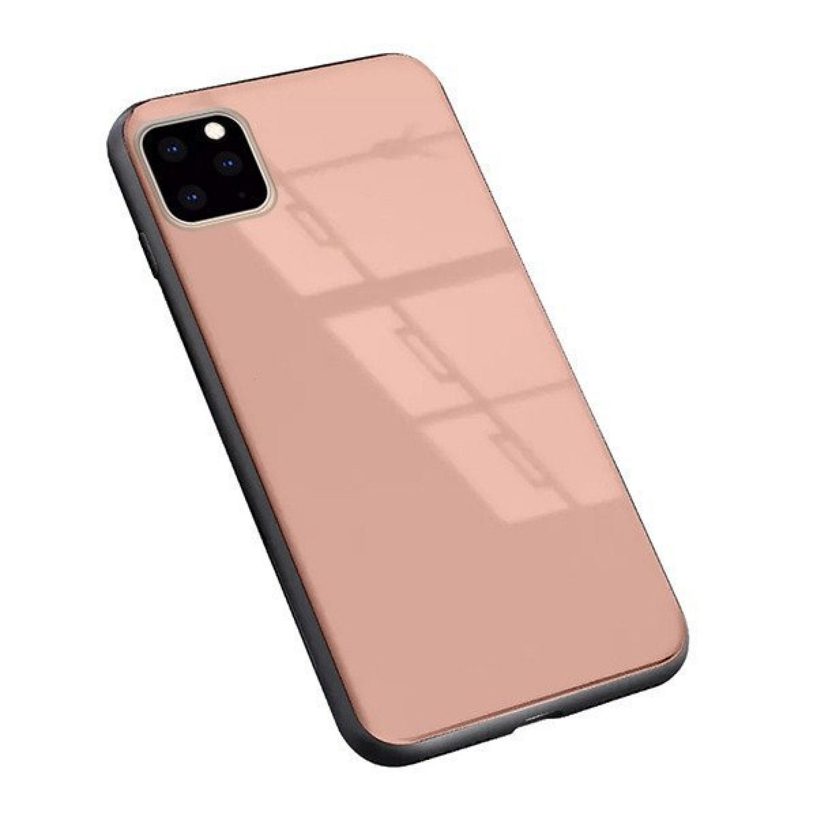Гръб GLASS за Iphone 11 Pro 5,8" - Розов