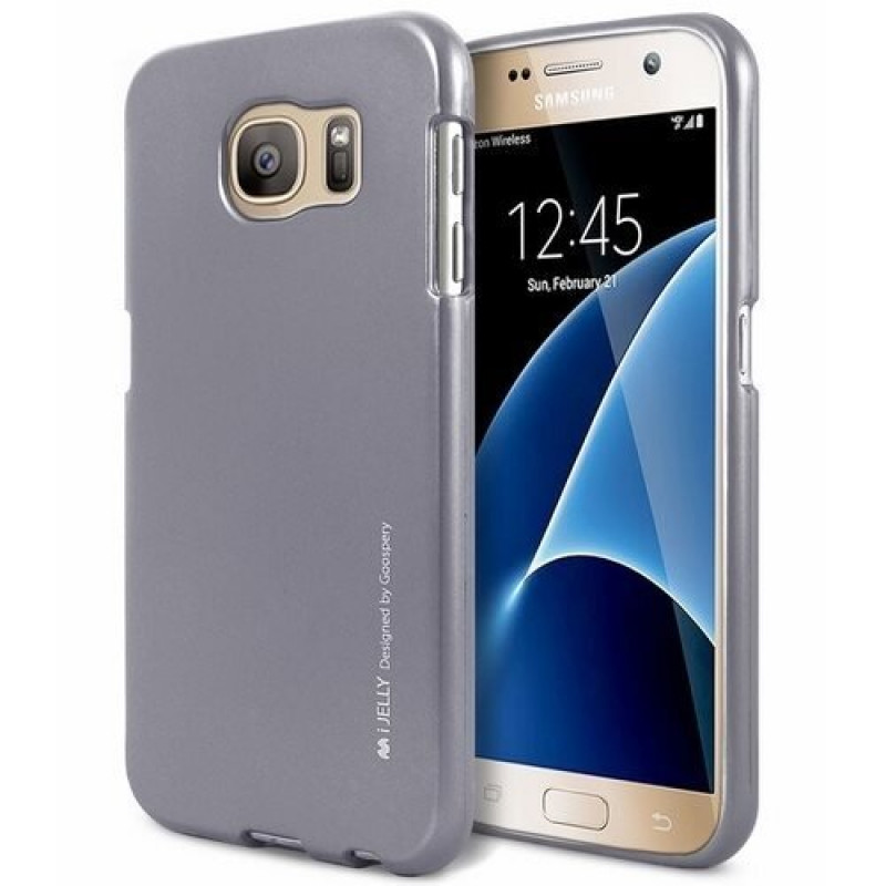 Гръб i-Jelly Mercury за Samsung Galaxy Note 10 Plus - Графитено - Сив