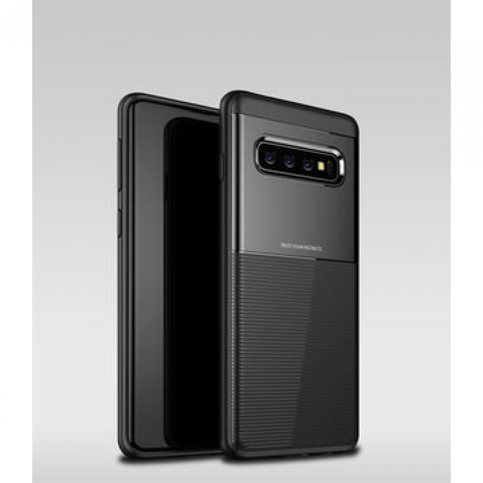 Гръб Ipaky Carbon за Samsung A71 Ipaky - Черен
