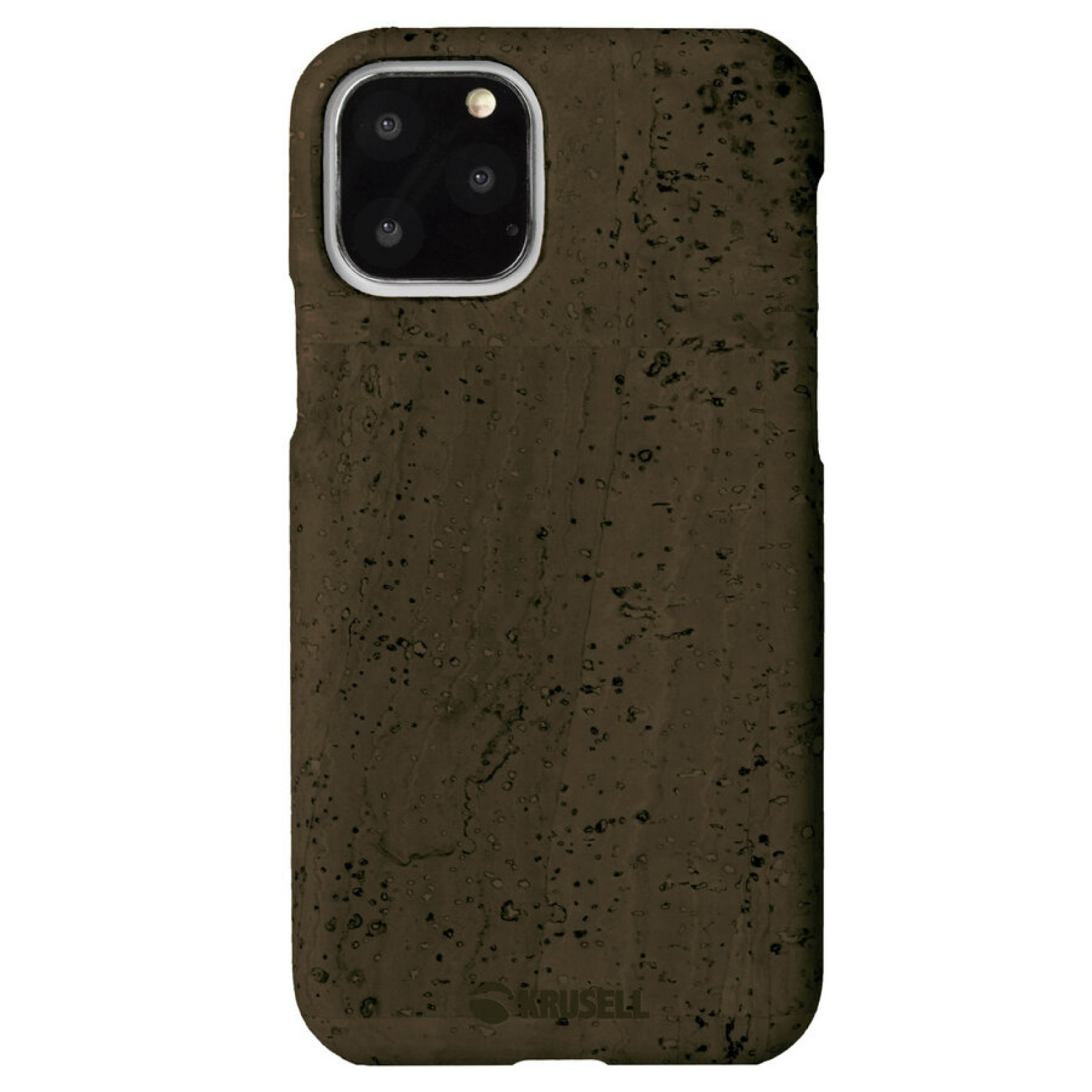 Гръб Krusell Birka Cover за Iphone 11 Pro Max - Тъмно - Кафяв