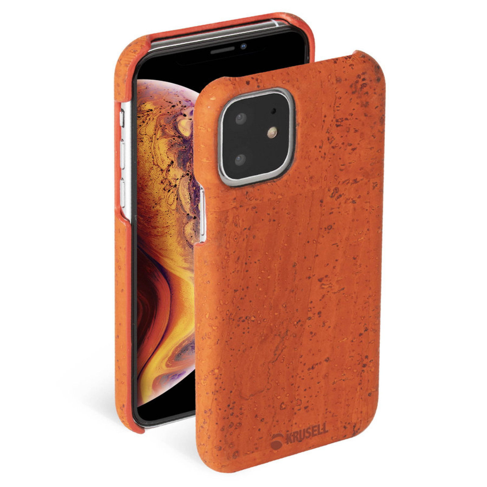 Гръб Krusell Birka Cover за Iphone 11 - Rust