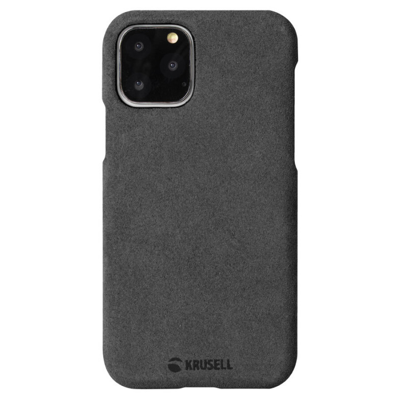 Гръб Krusell Broby Cover естествен велур за Iphone 11 Pro Max Stone