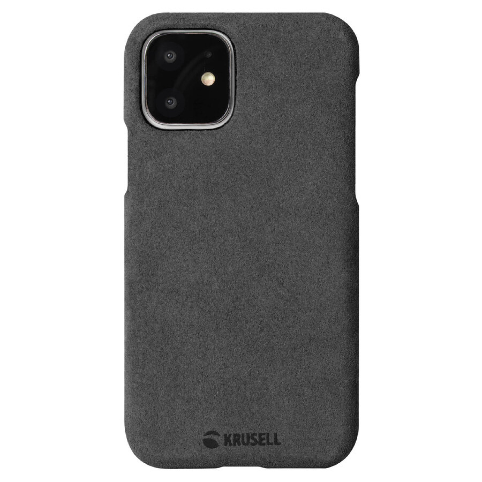 Гръб Krusell Broby Cover естествен велур за Iphone 11 Stone