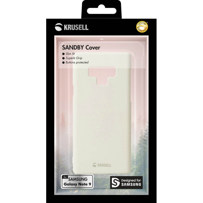 Гръб Krusell Sandby Cover за Samsung Galaxy Note 9 - Сив