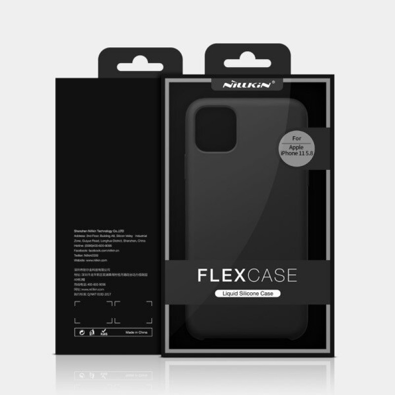 Гръб Nillkin Flex pure за Iphone 11 pro 5.8 inch - Черен