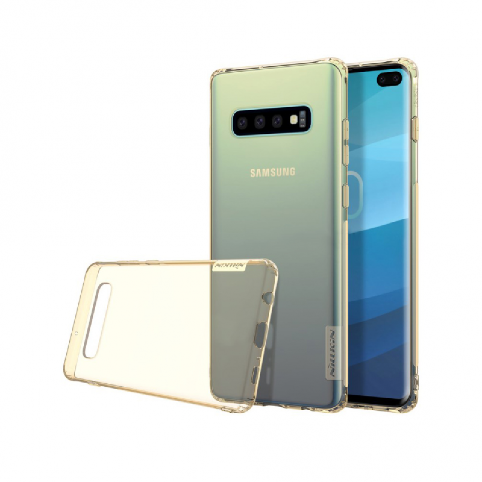 Гръб Nillkin Nature за Samsung Galaxy S10 Plus Златен