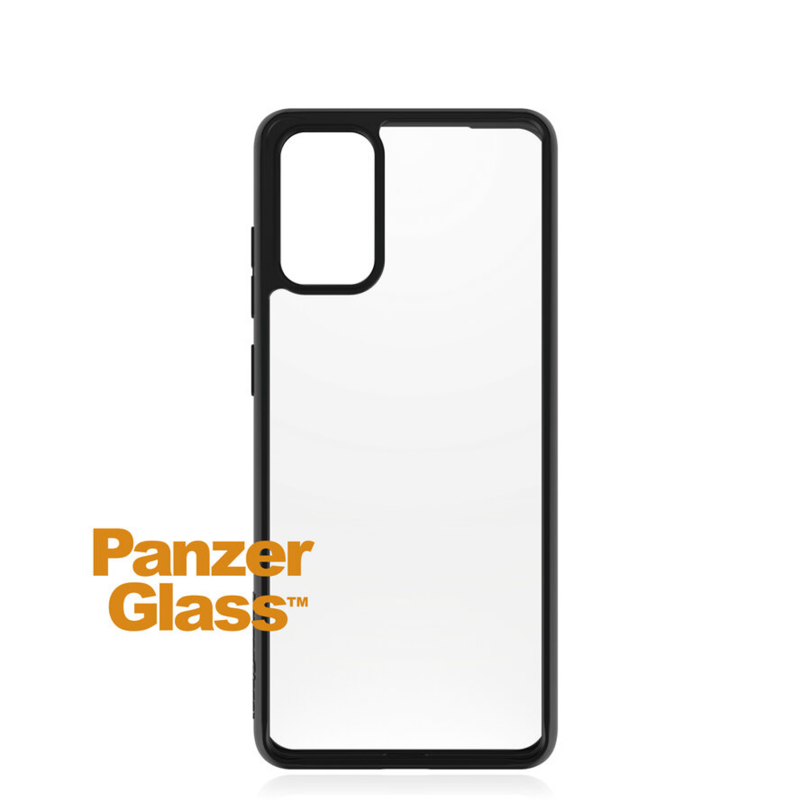 Гръб PanzerGlass за Samsung Galaxy S20 Plus - Черна рамка, 117379