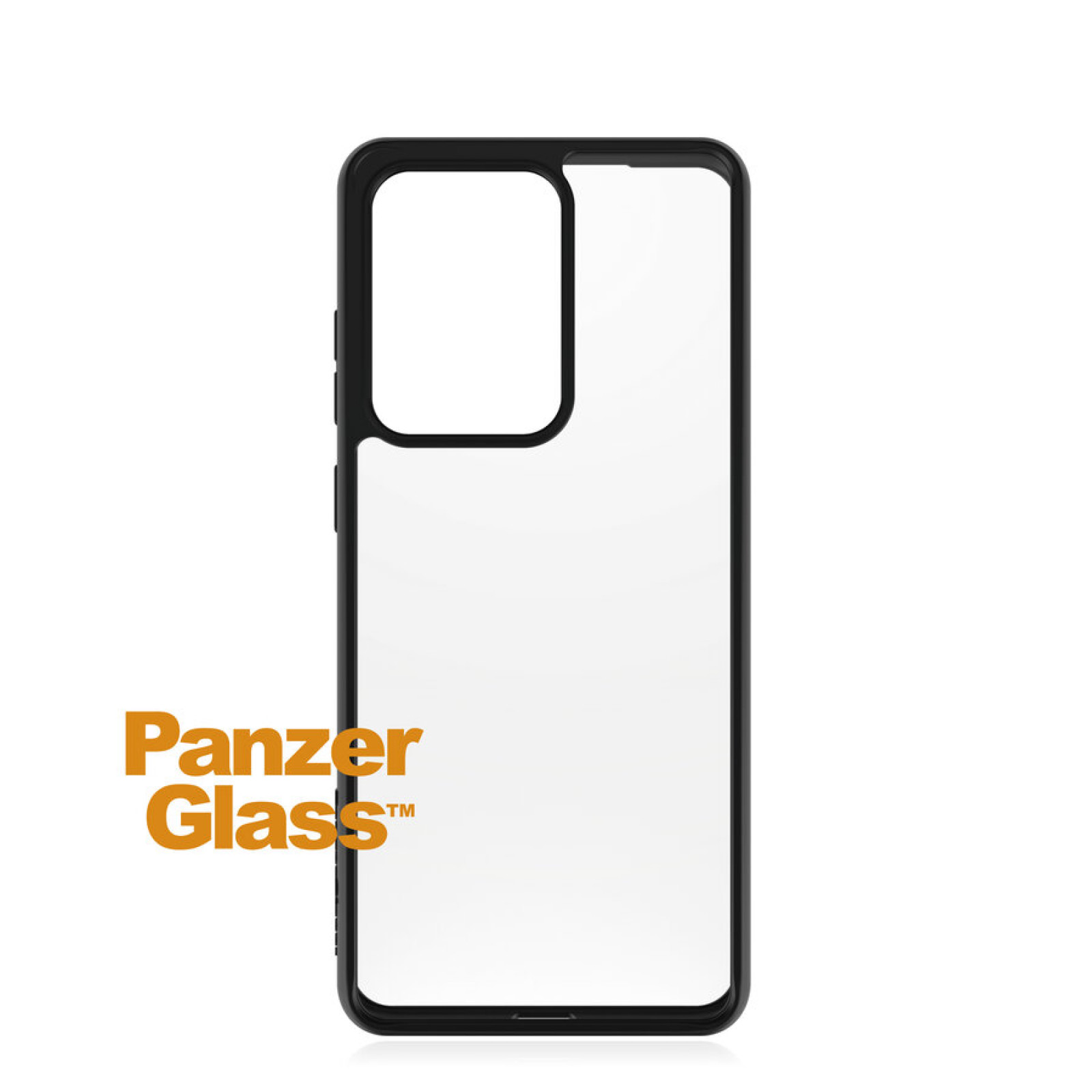 Гръб PanzerGlass за Samsung Galaxy S20 Ultra - Черна рамка, 117091