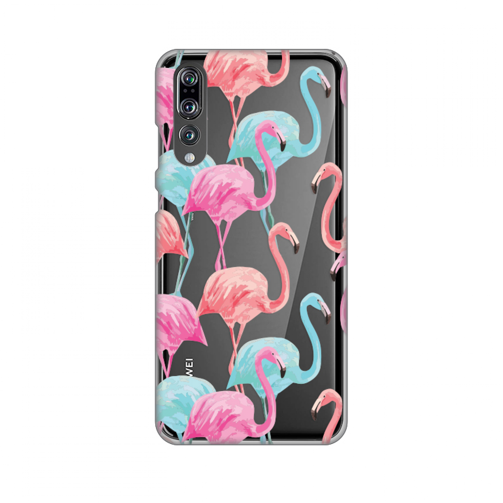 Гръб Teracell Print Skin за Huawei P30 - Summer Flamingo