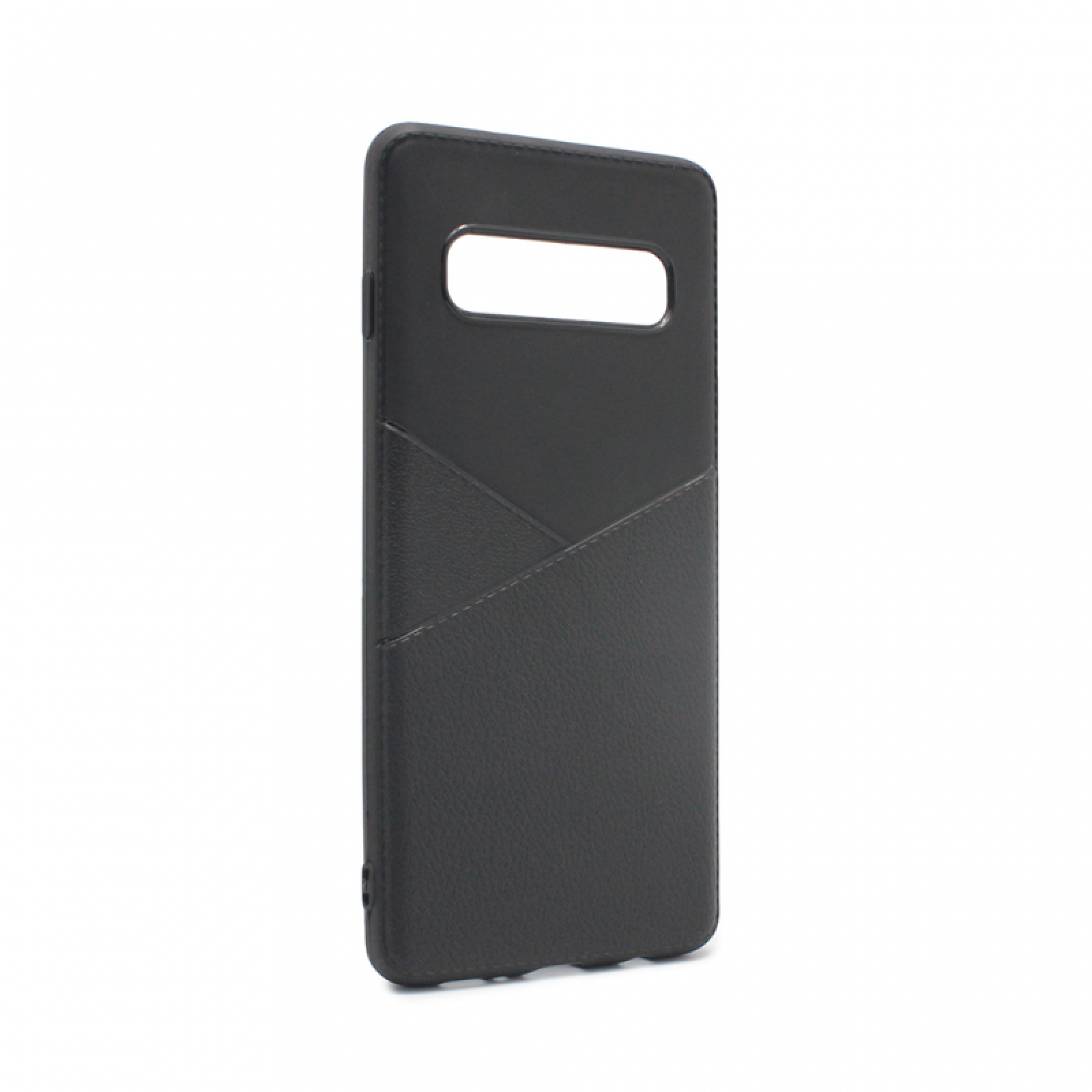Гръб Teracell Y-Leather за Samsung G973 S10 - Черен
